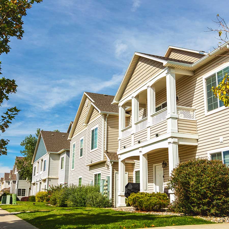 Multi-Family Homes Featuring Townhomes Ranch-Level and Multi-Level Residences Western USA Photo Series 