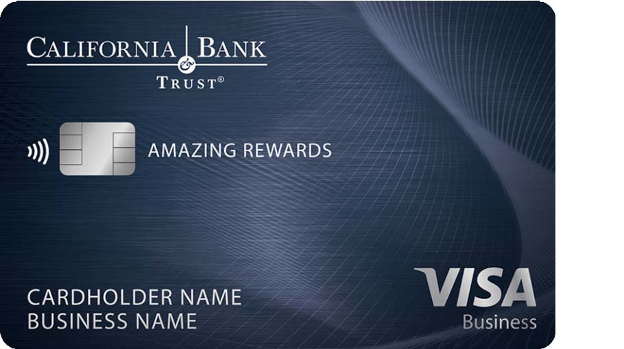 Business Credit Card Offer California Bank & Trust