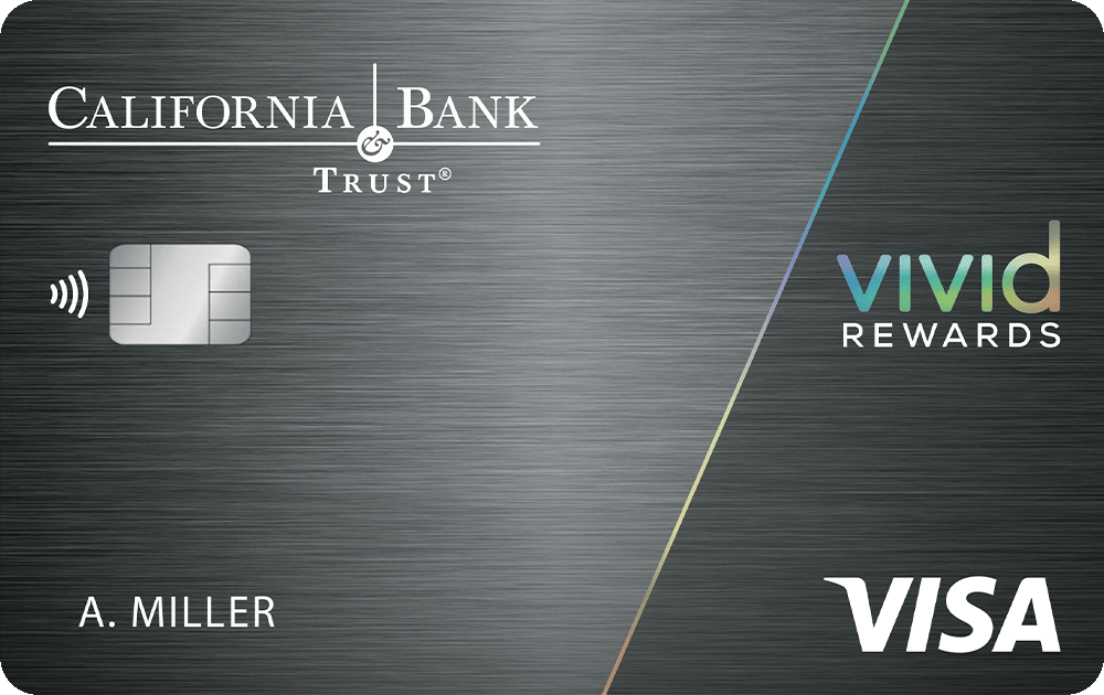 Agility Cash Back Credit Card California Bank & Trust