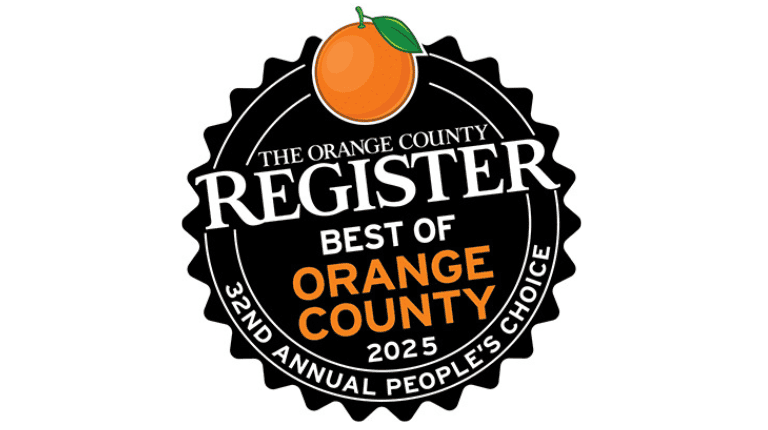 Logo of Best of Orange County , Orange County Register Best Bank award